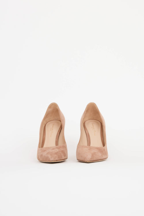 Gianvito Rossi Suede Pump