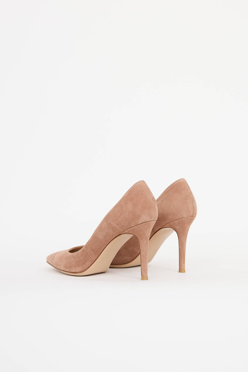 Gianvito Rossi Suede Pump