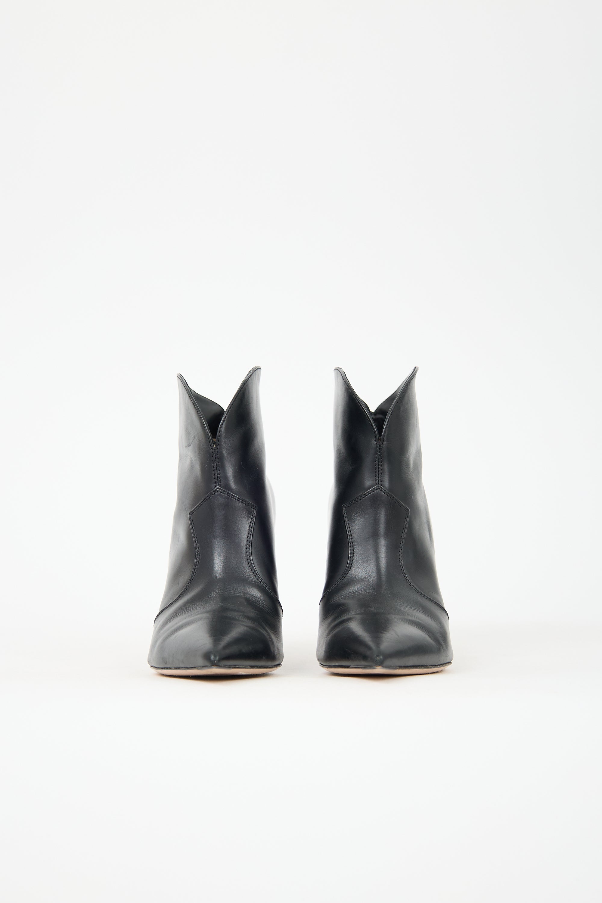 Gianvito Rossi Leather Mable Ankle Boot