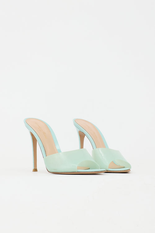 Gianvito Rossi Patent Elle  Mule