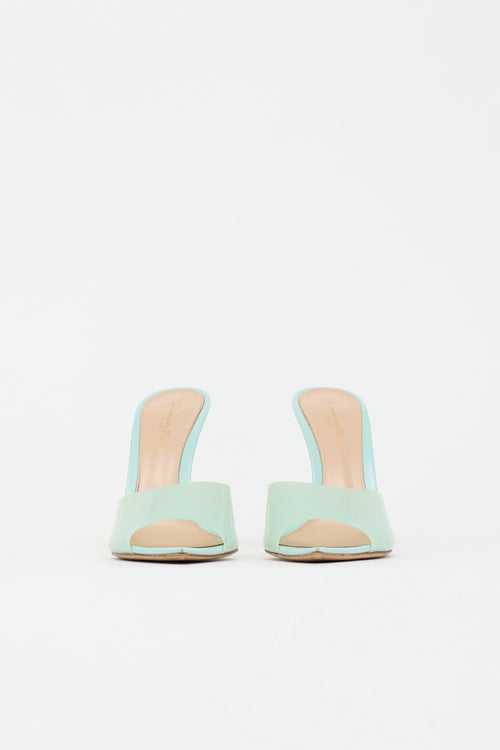 Gianvito Rossi Patent Elle  Mule