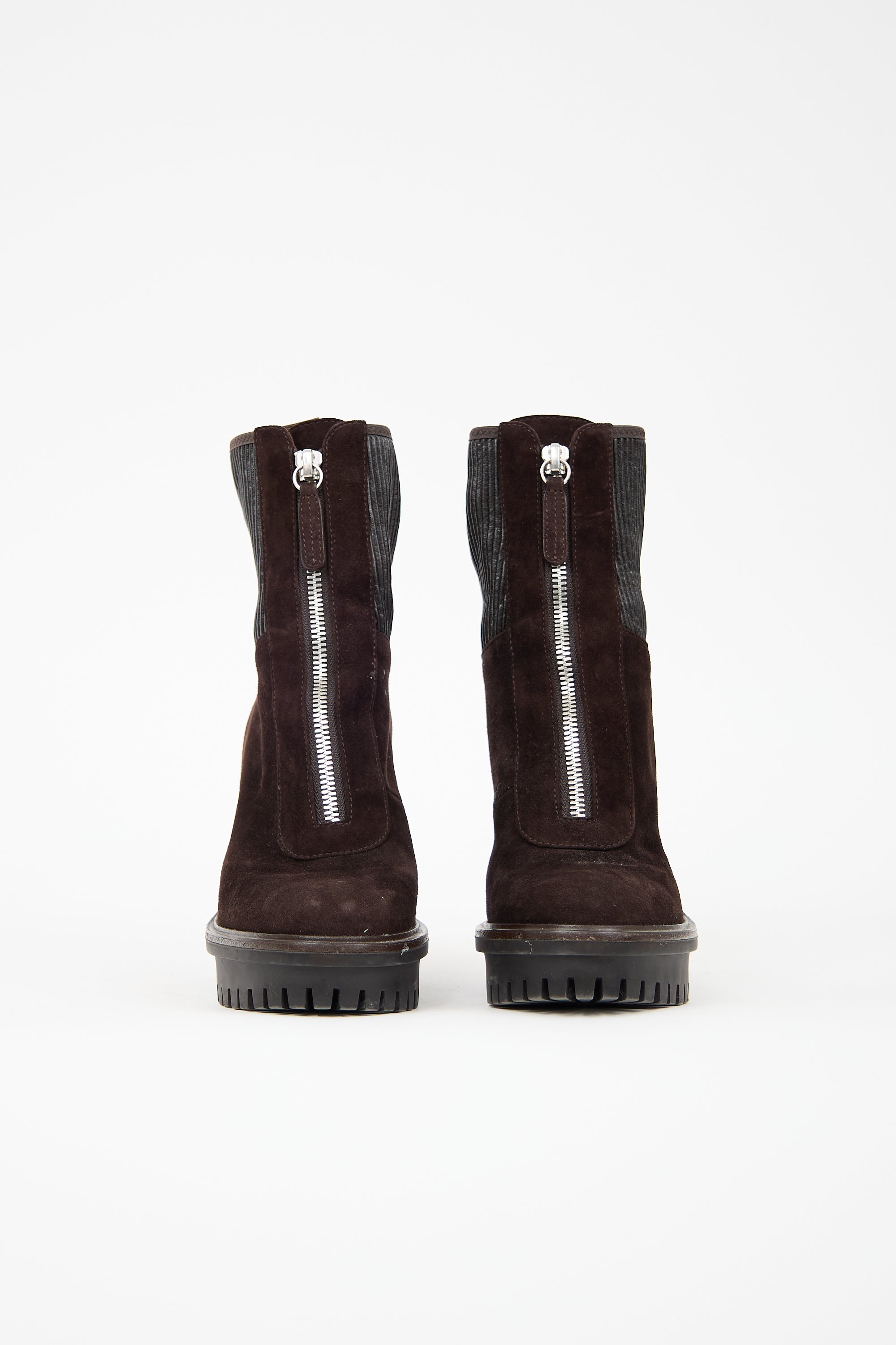 Gianvito Rossi Suede Mason Boot