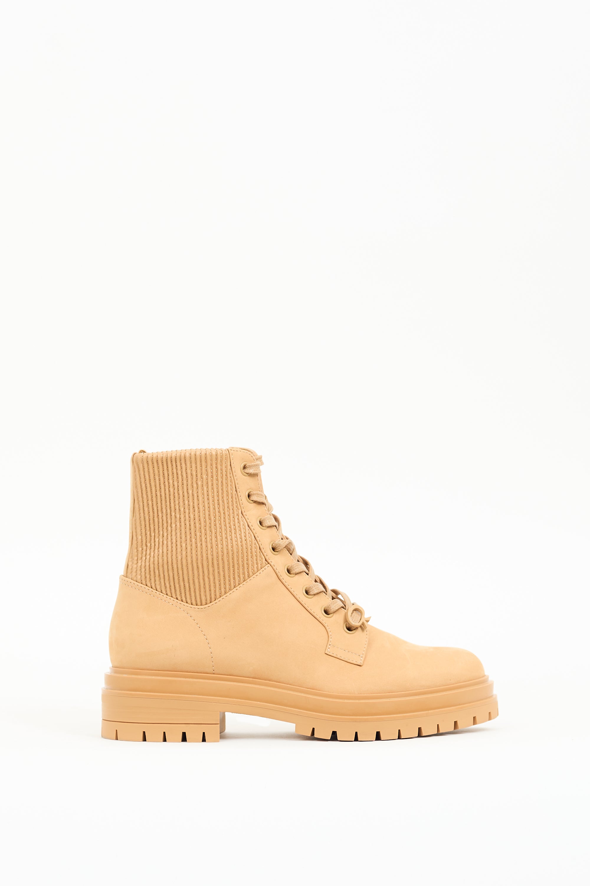 Gianvito Rossi Brown Suede Martis Boot