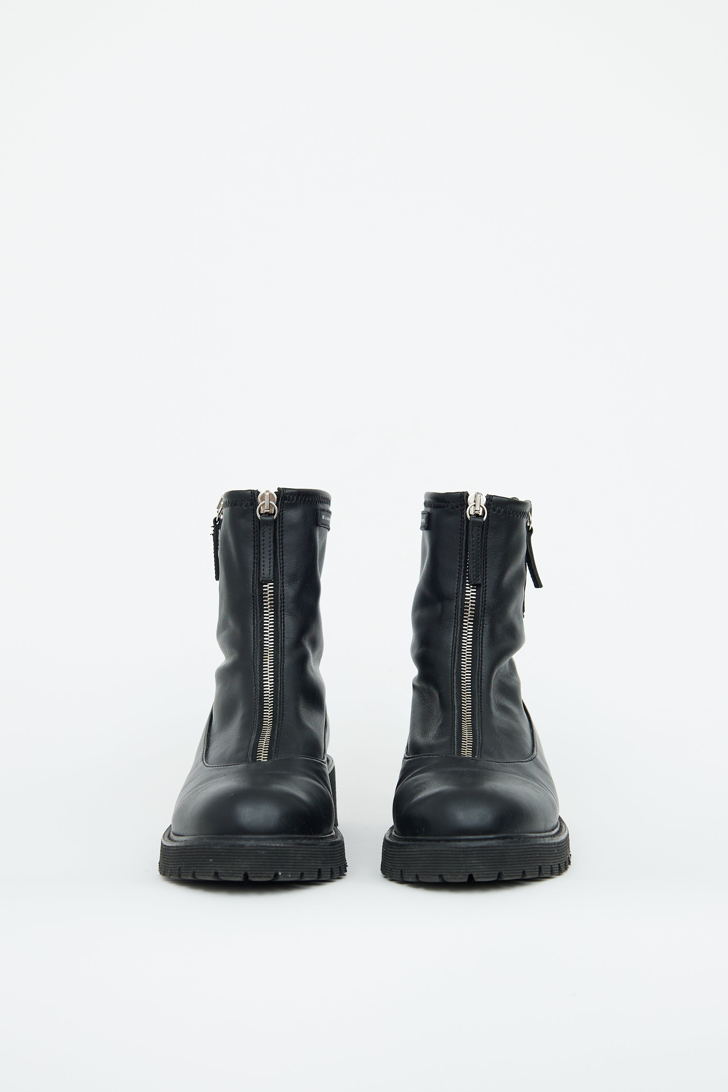 Giuseppe Zanotti Black Zip Ankle Boot