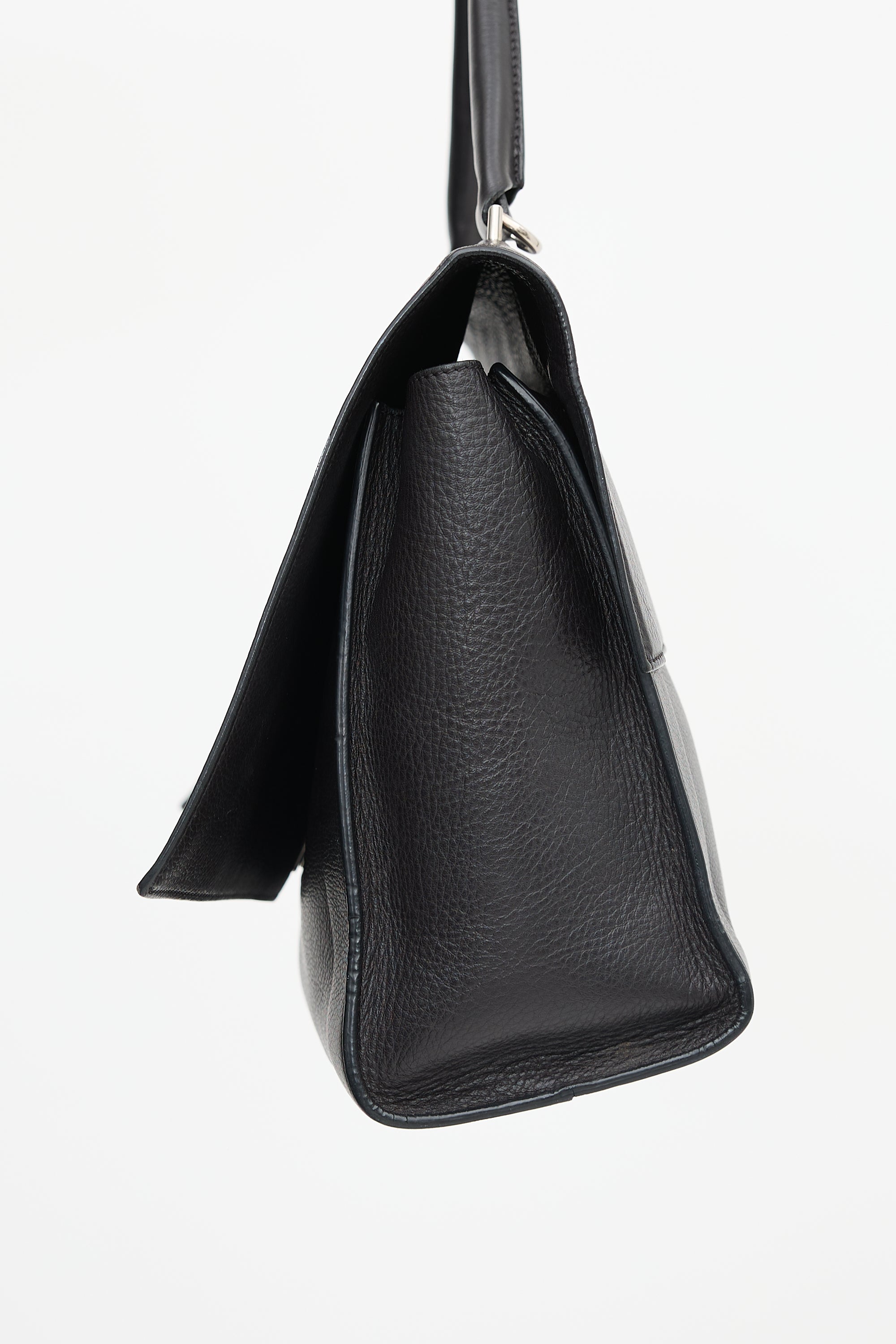 Givenchy 2015 Leather Lock Satchel Bag