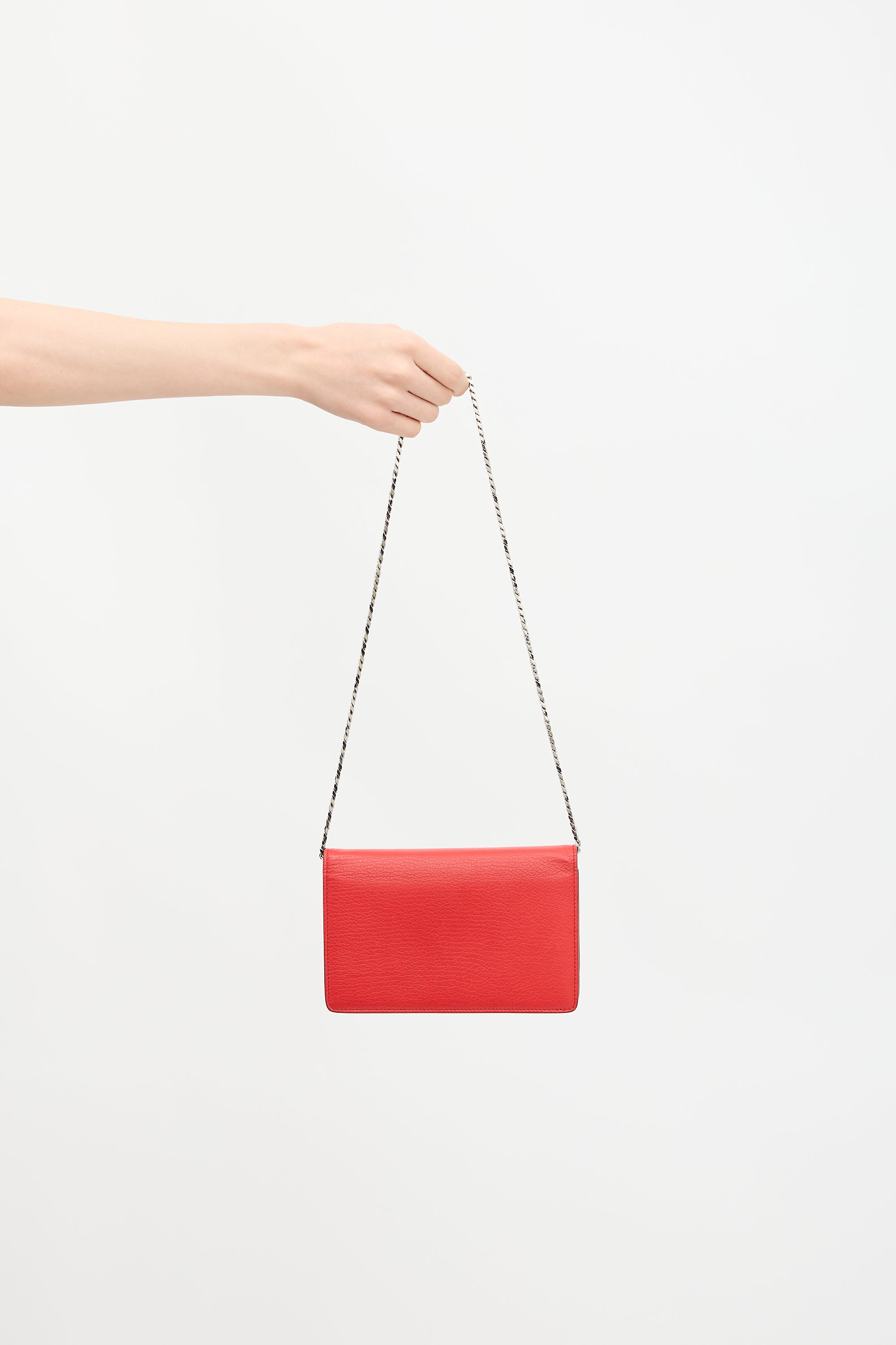 Givenchy 2017 Leather Pandora Wallet On Chain Bag