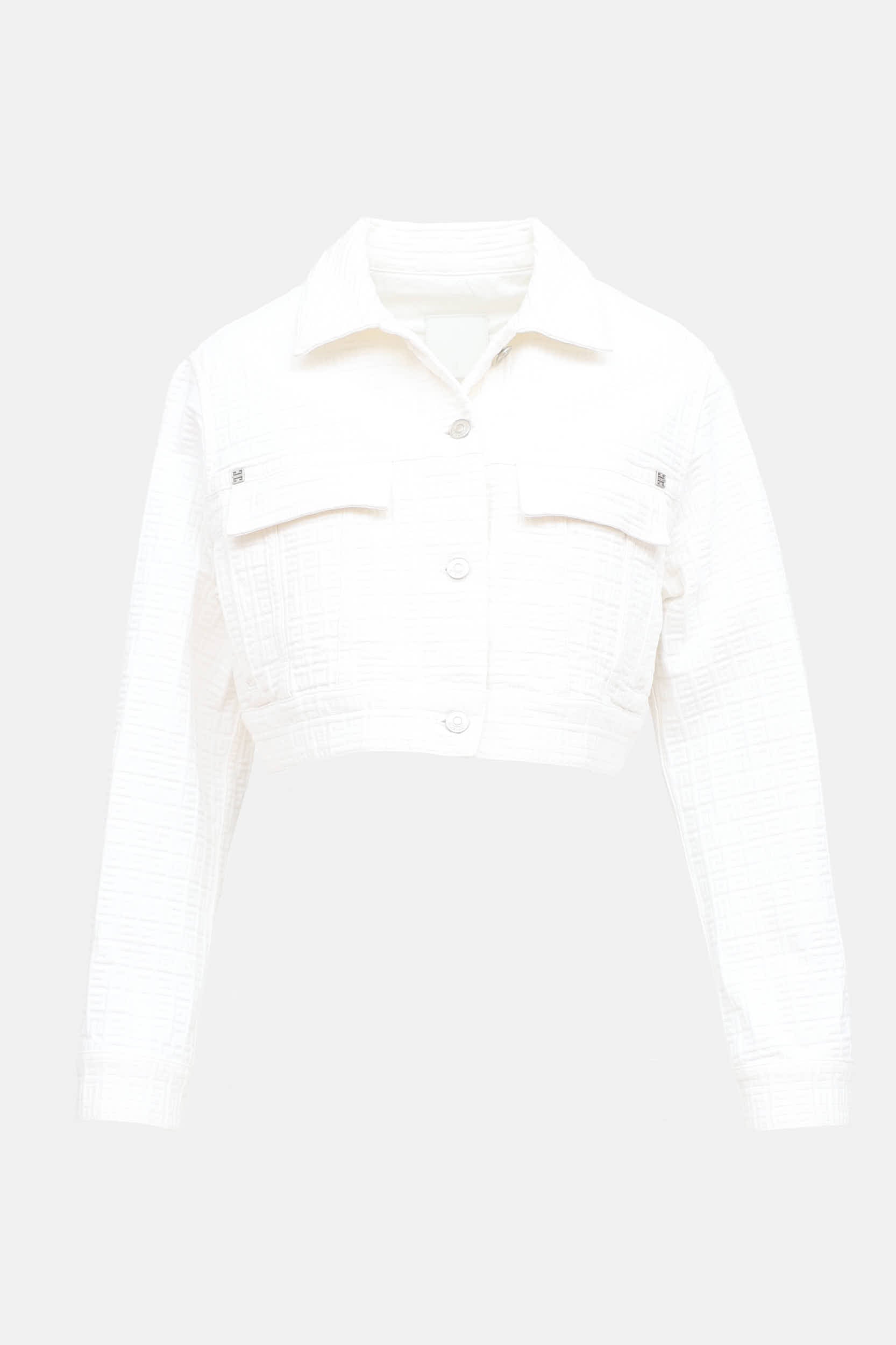 Givenchy 4G Cropped Denim Jacket