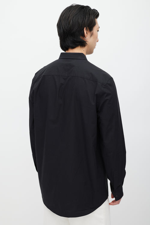 Givenchy Black & Brown Skull Shirt