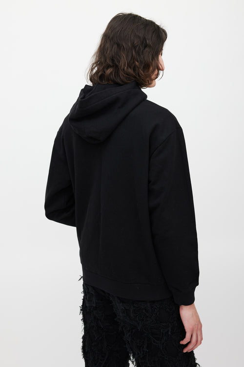 Givenchy Black & White Logo Hoodie