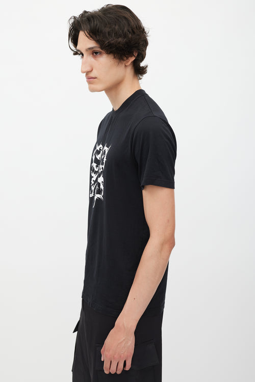Givenchy Black & White Logo T-Shirt