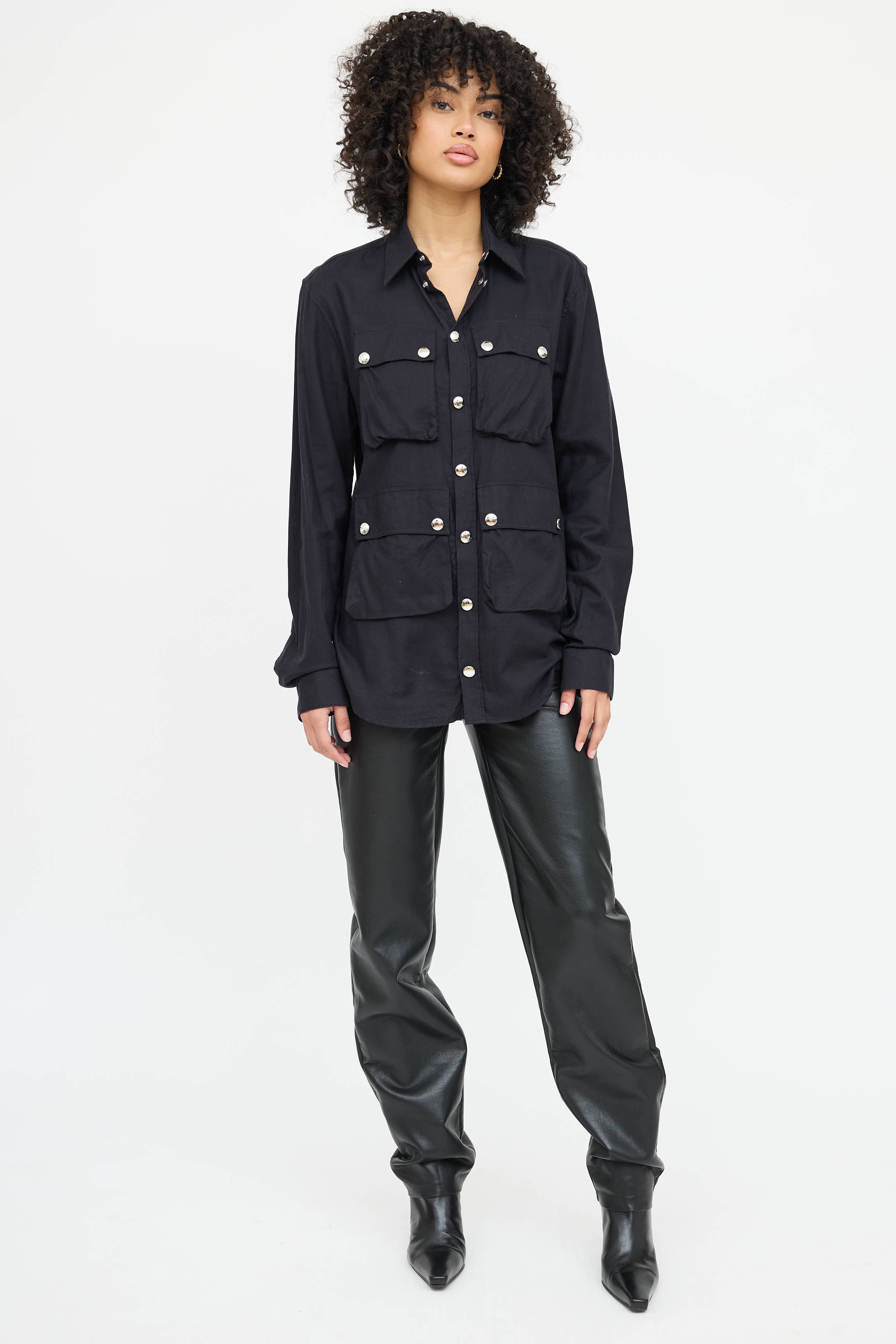 Givenchy Cargo Pocket Shirt Jacket