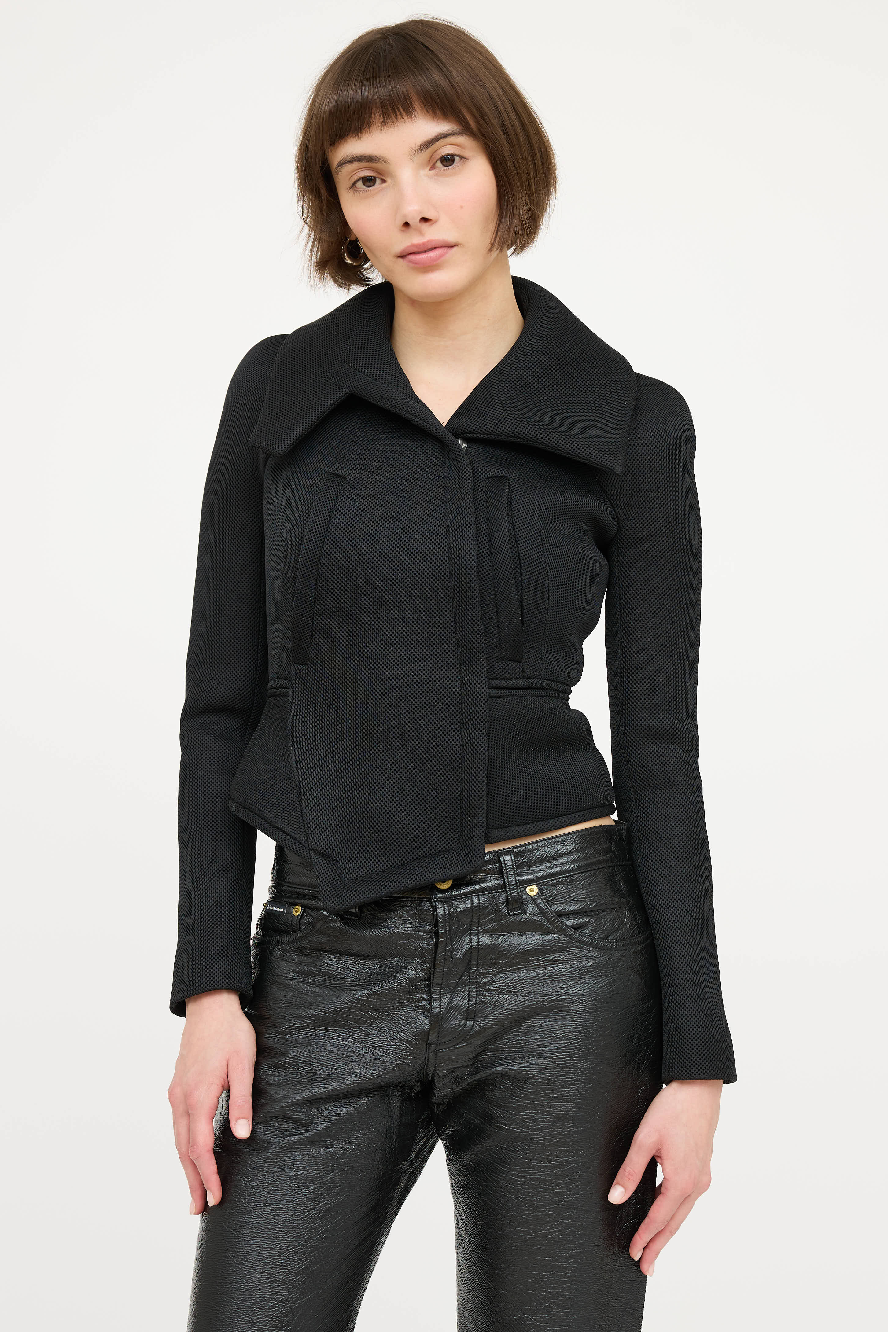 GivenchyMesh Cropped Jacket