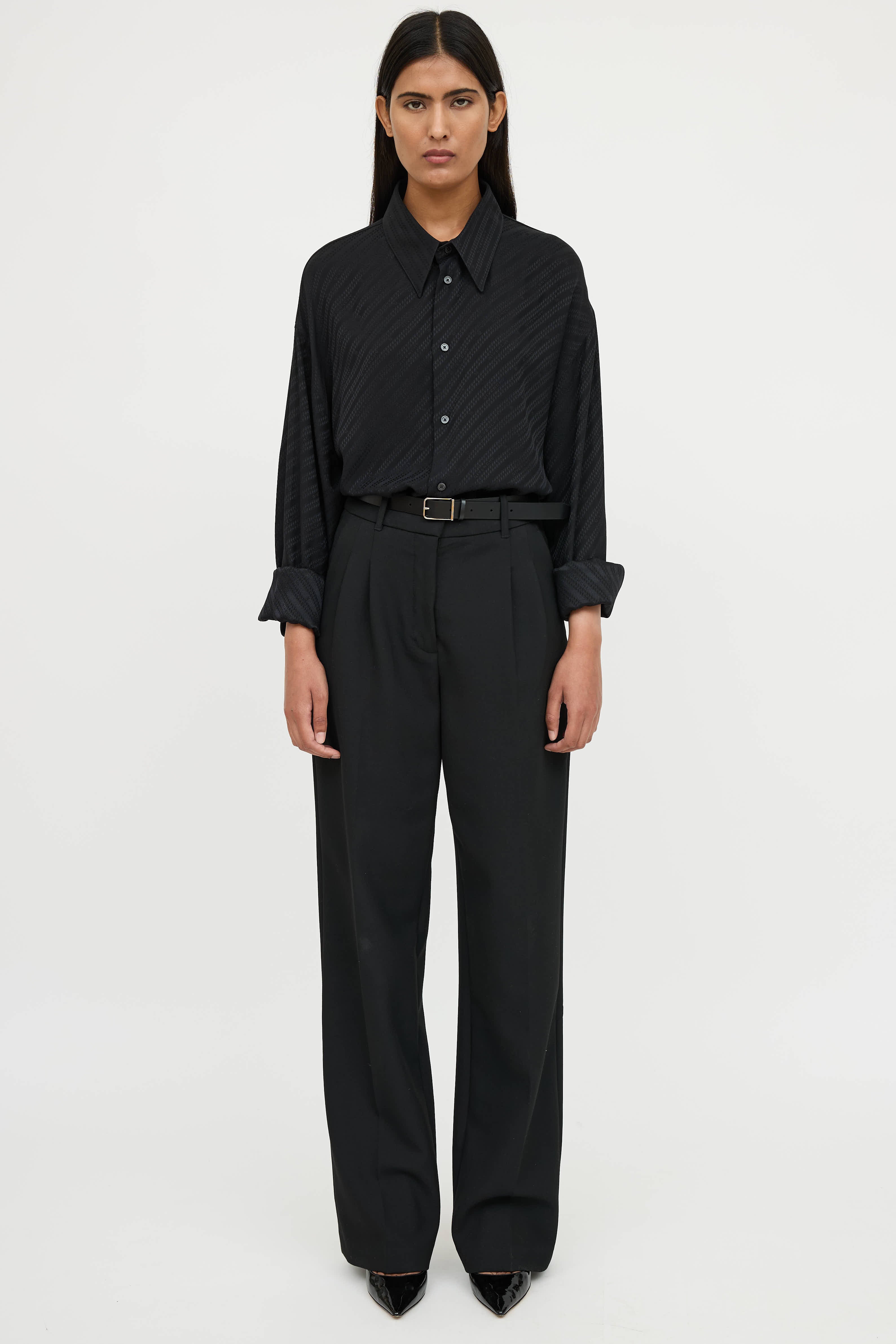 Givenchy Silk Patterned Shirt