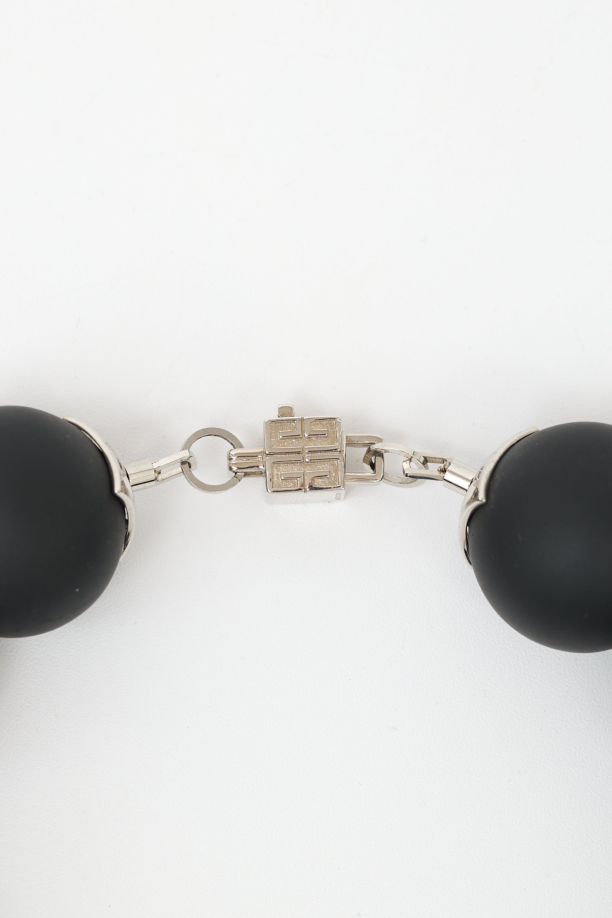 Givenchy Fall 2022 Large Bead 4G Necklace