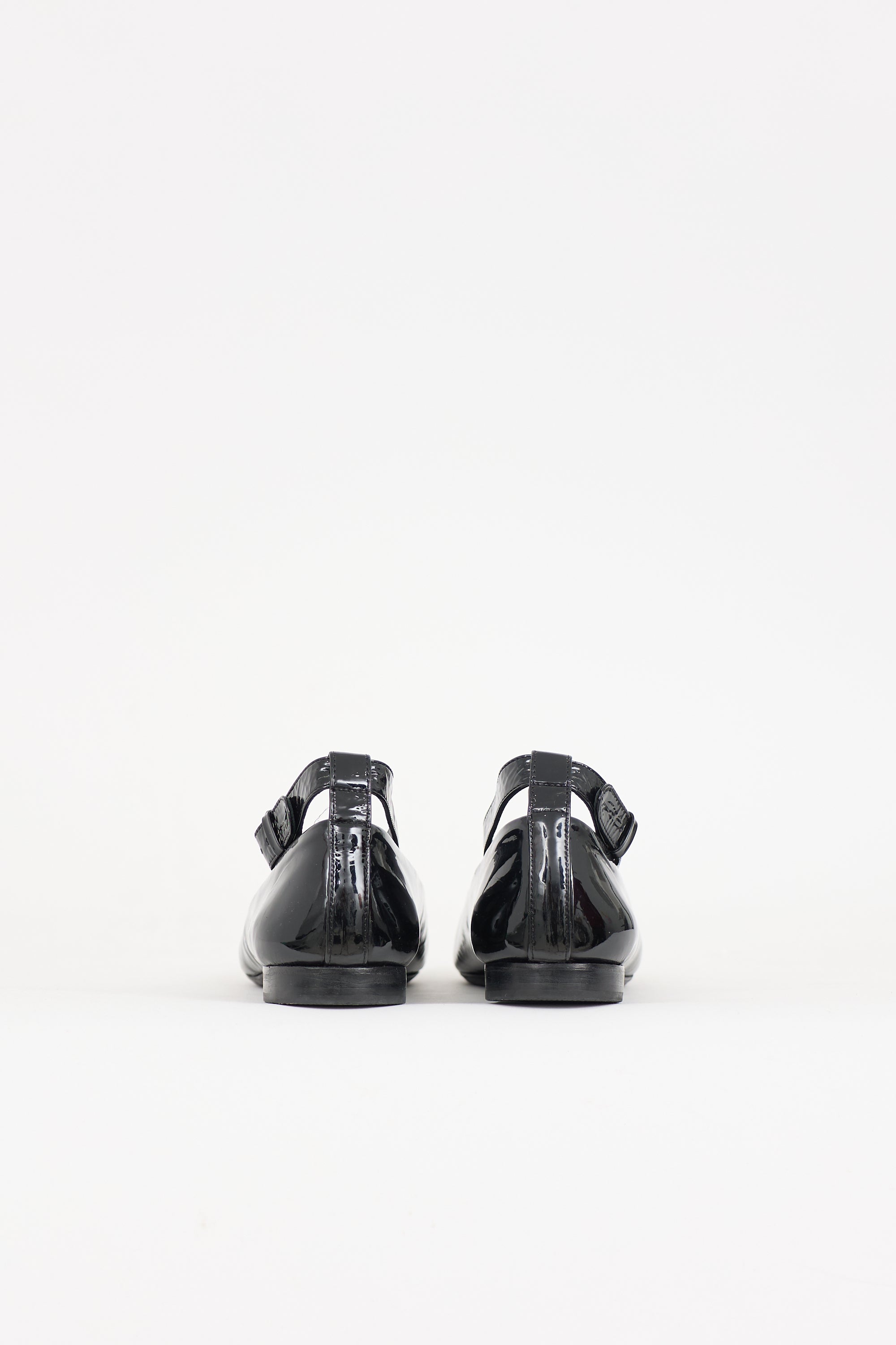 Givenchy Patent Cutout Flat