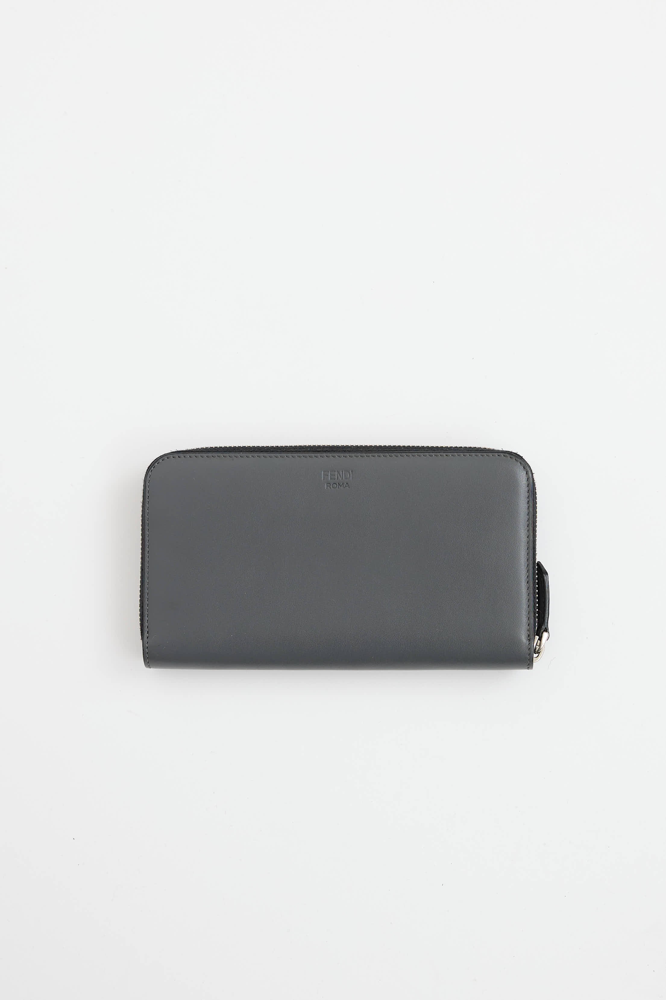 Fendi Bliss Face Zippy Wallet