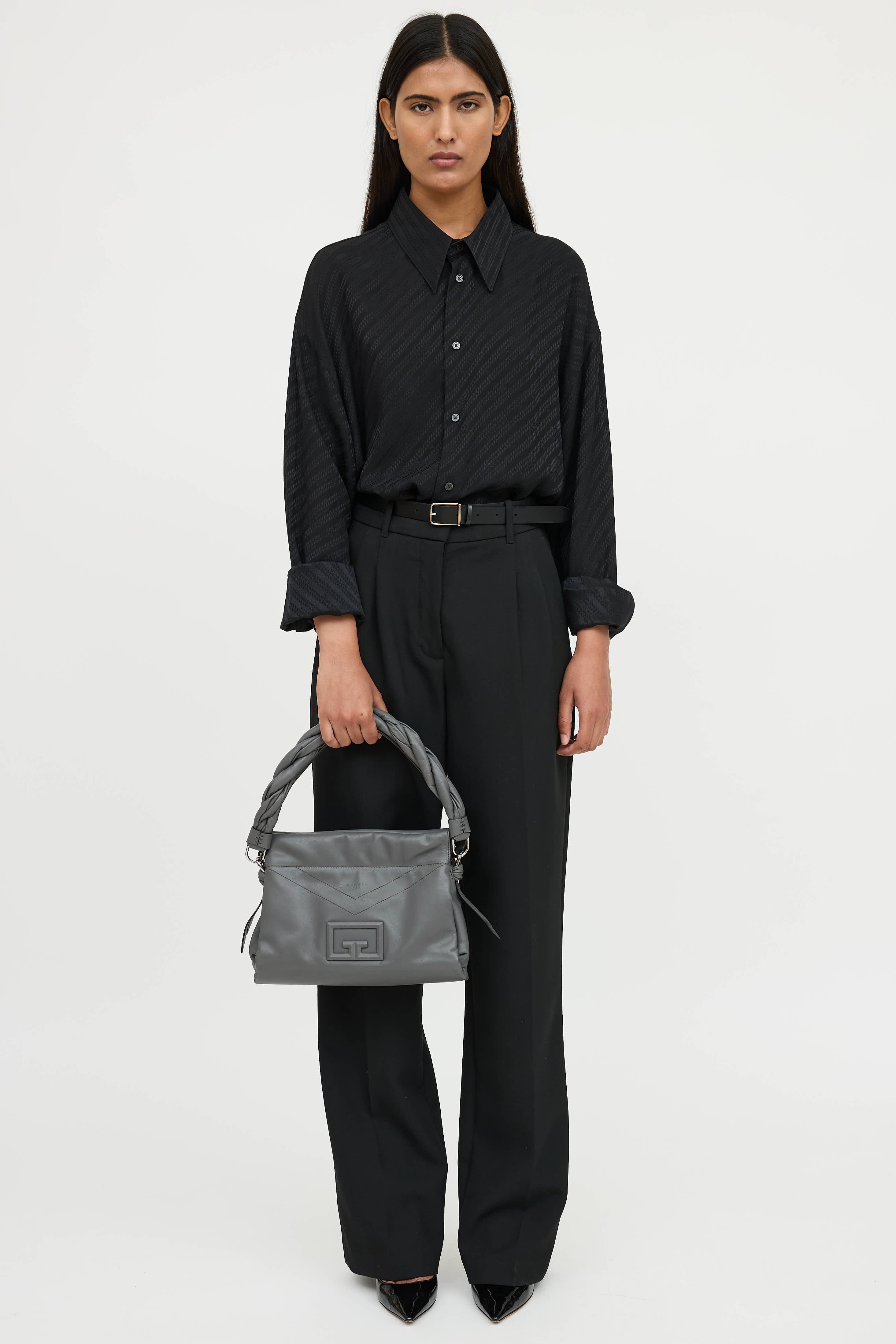 Givenchy Leather ID93 Logo Bag