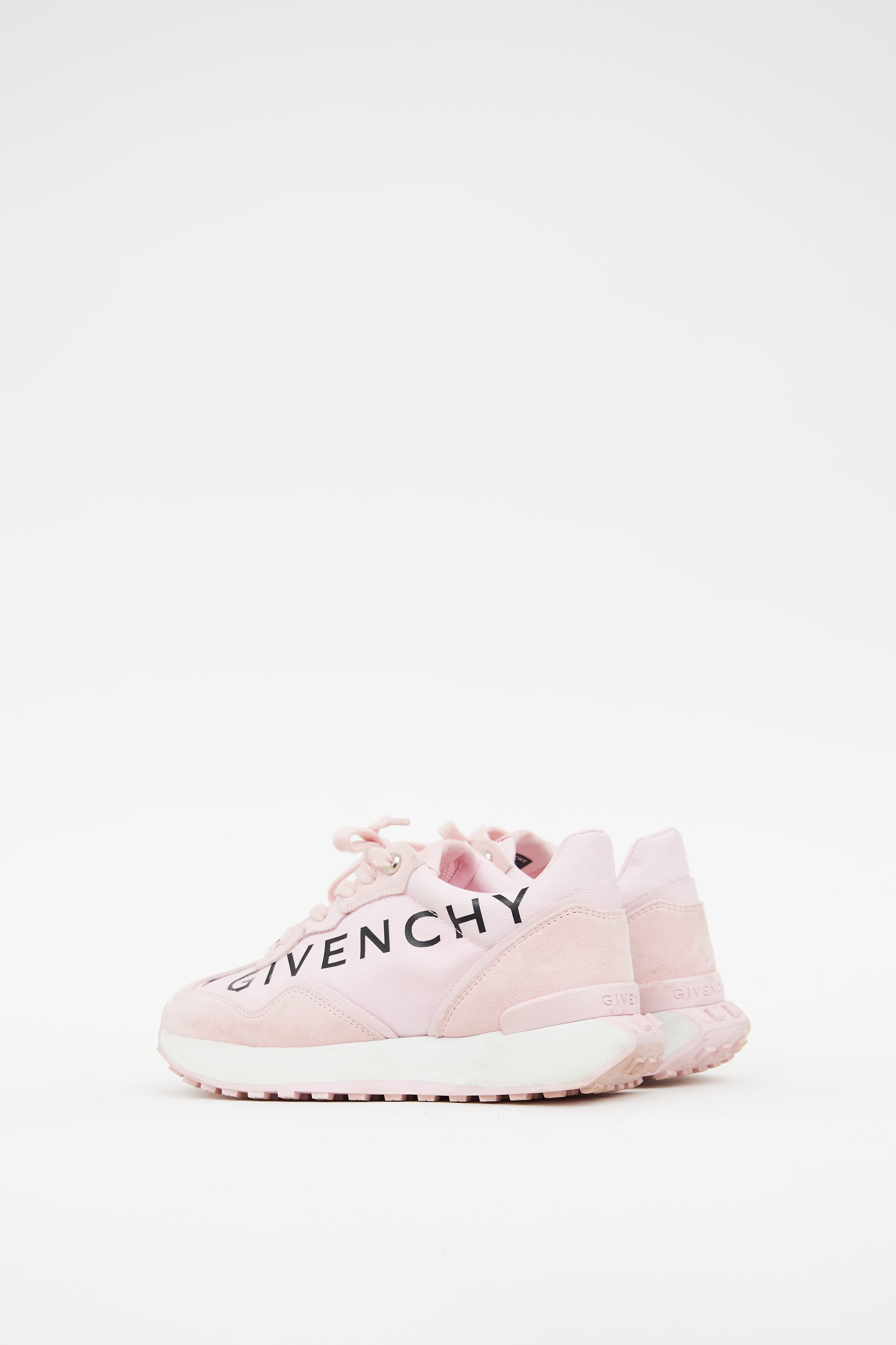 Givenchy Pink & Black GIV Platform Sneaker