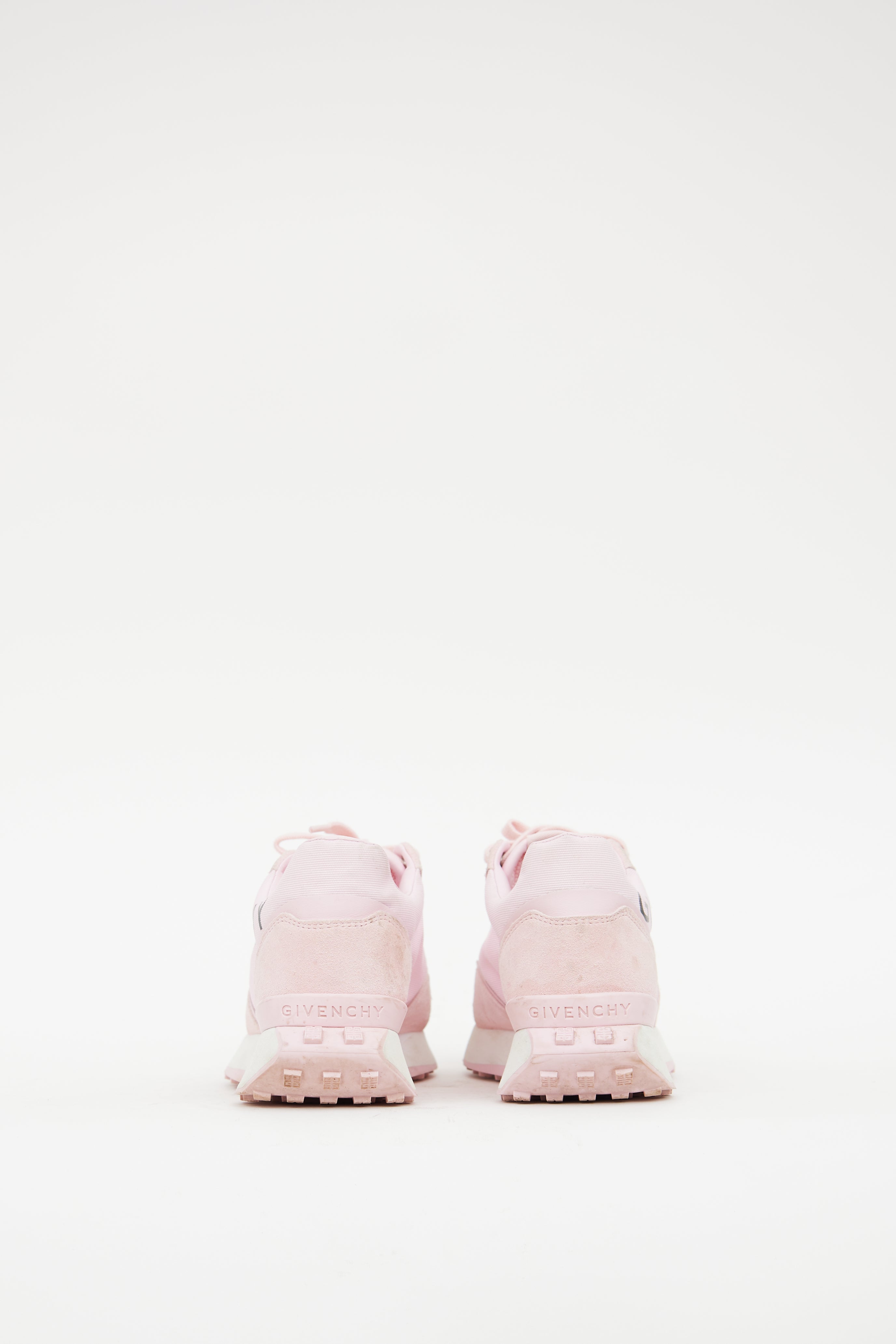 Givenchy Pink & Black GIV Platform Sneaker