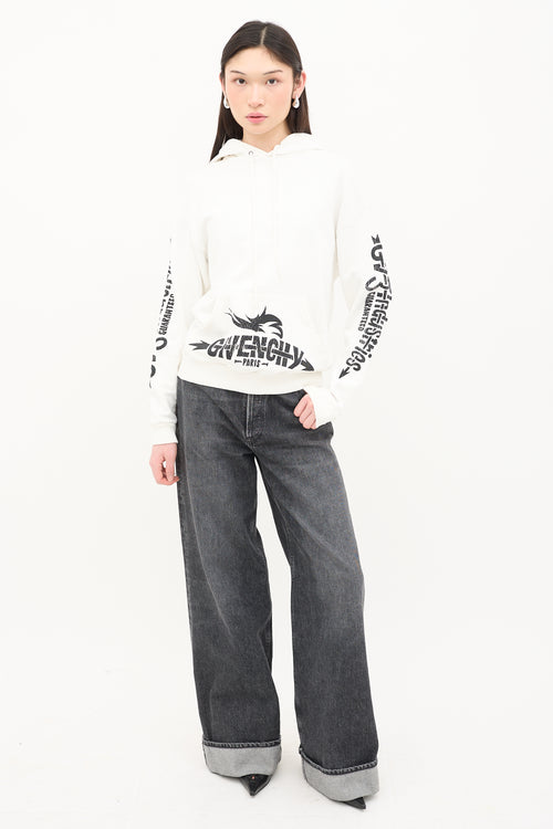 Givenchy Printed Logo Hoode