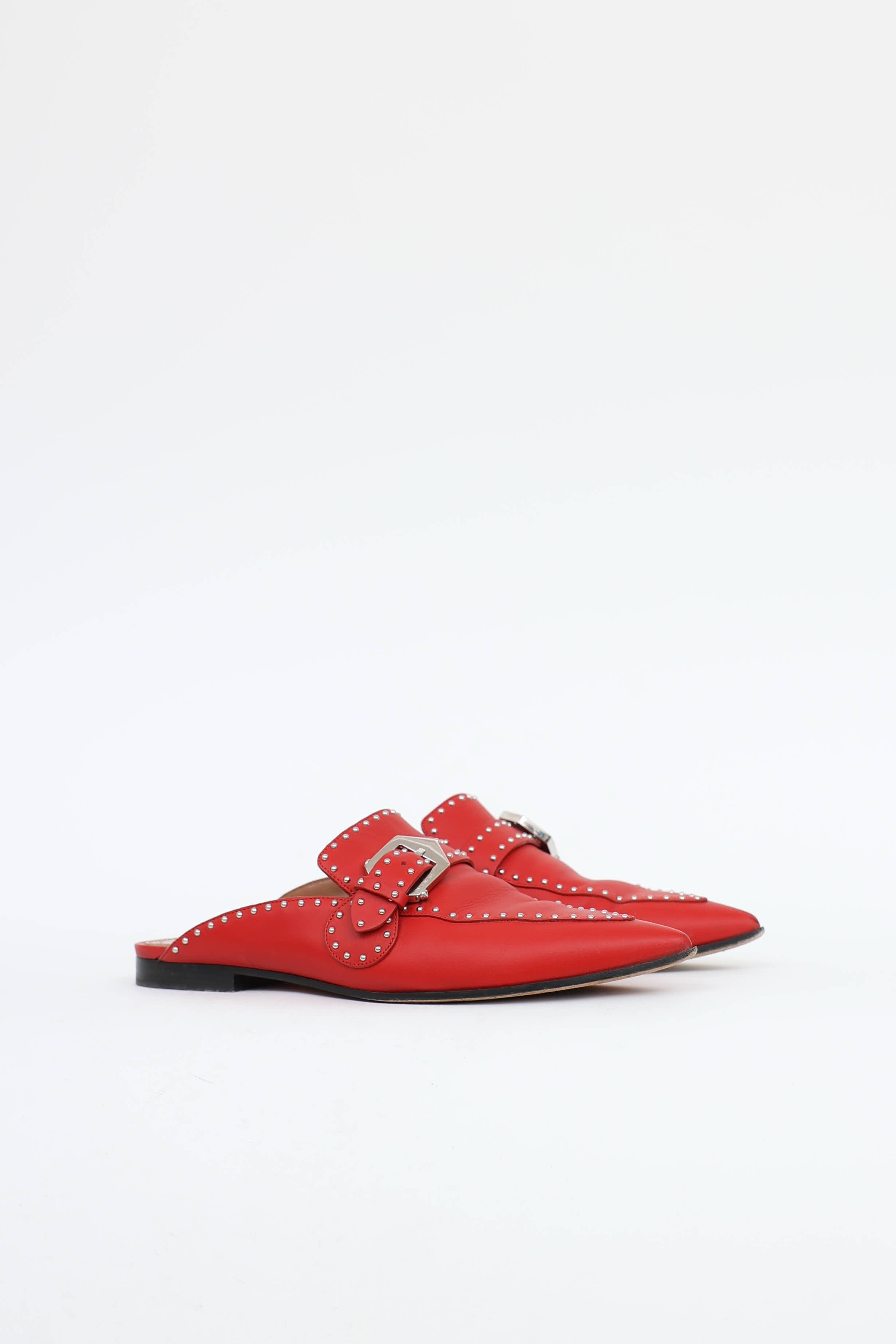 Studded Loafer Mule