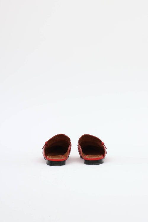 Studded Loafer Mule