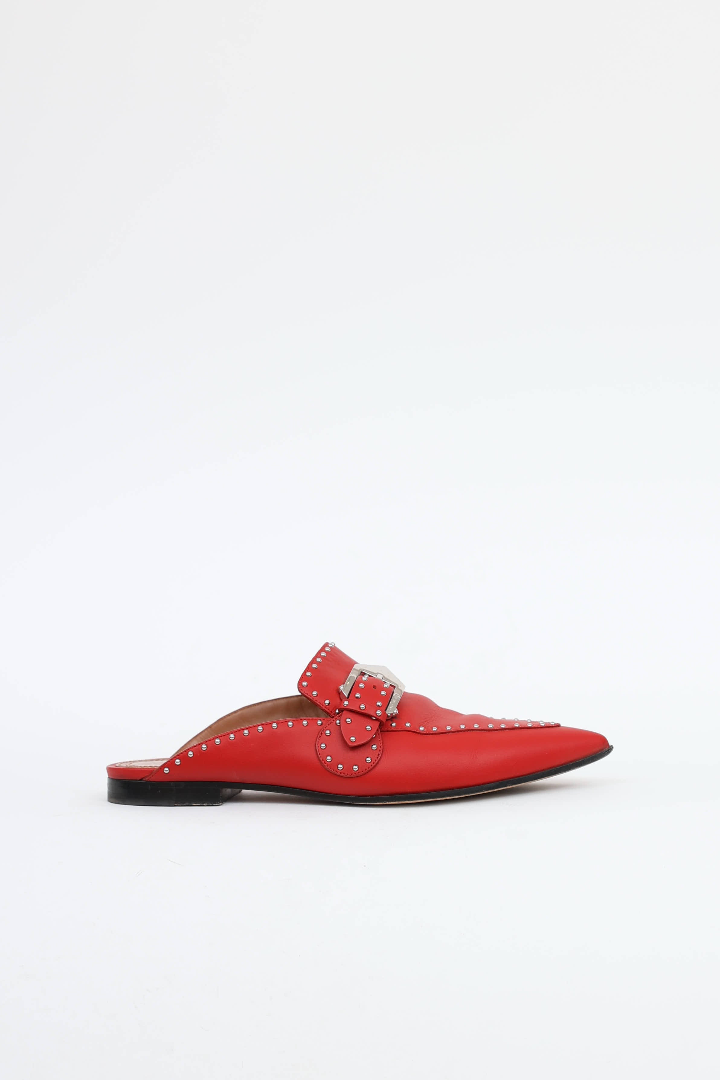 Studded Loafer Mule
