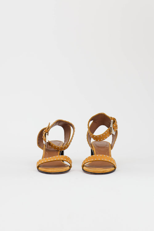 Givenchy Suede Studded Sandal