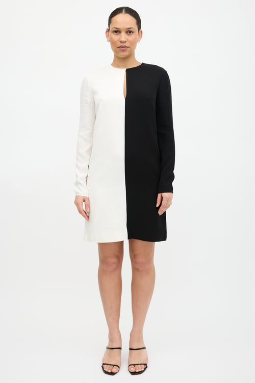 Givenchy Two Tone Shift Dress