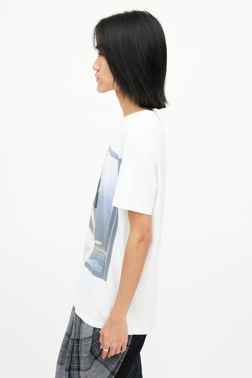 Givenchy White & Multicolour Bambi T-Shirt