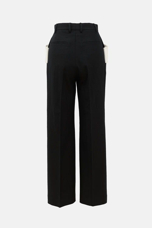 Givenchy Wool Band Trouser