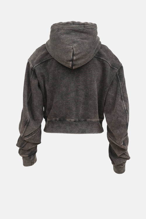 Glenn Martens X H&M Panelled Logo Hoodie