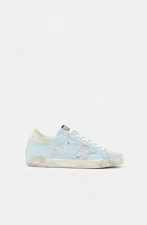 Golden Goose Denim Superstar Sneaker