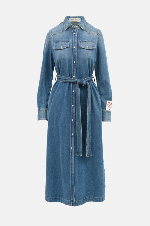 Golden Goose Denim Shirt Dress