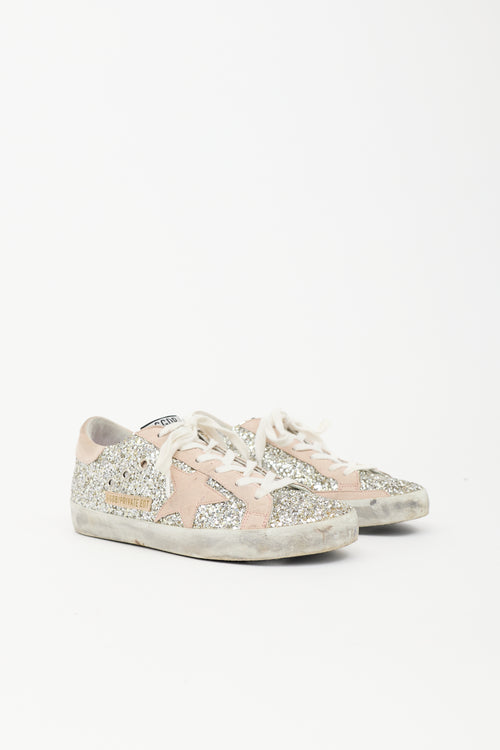 Golden Goose Glitter Super Star Sneaker