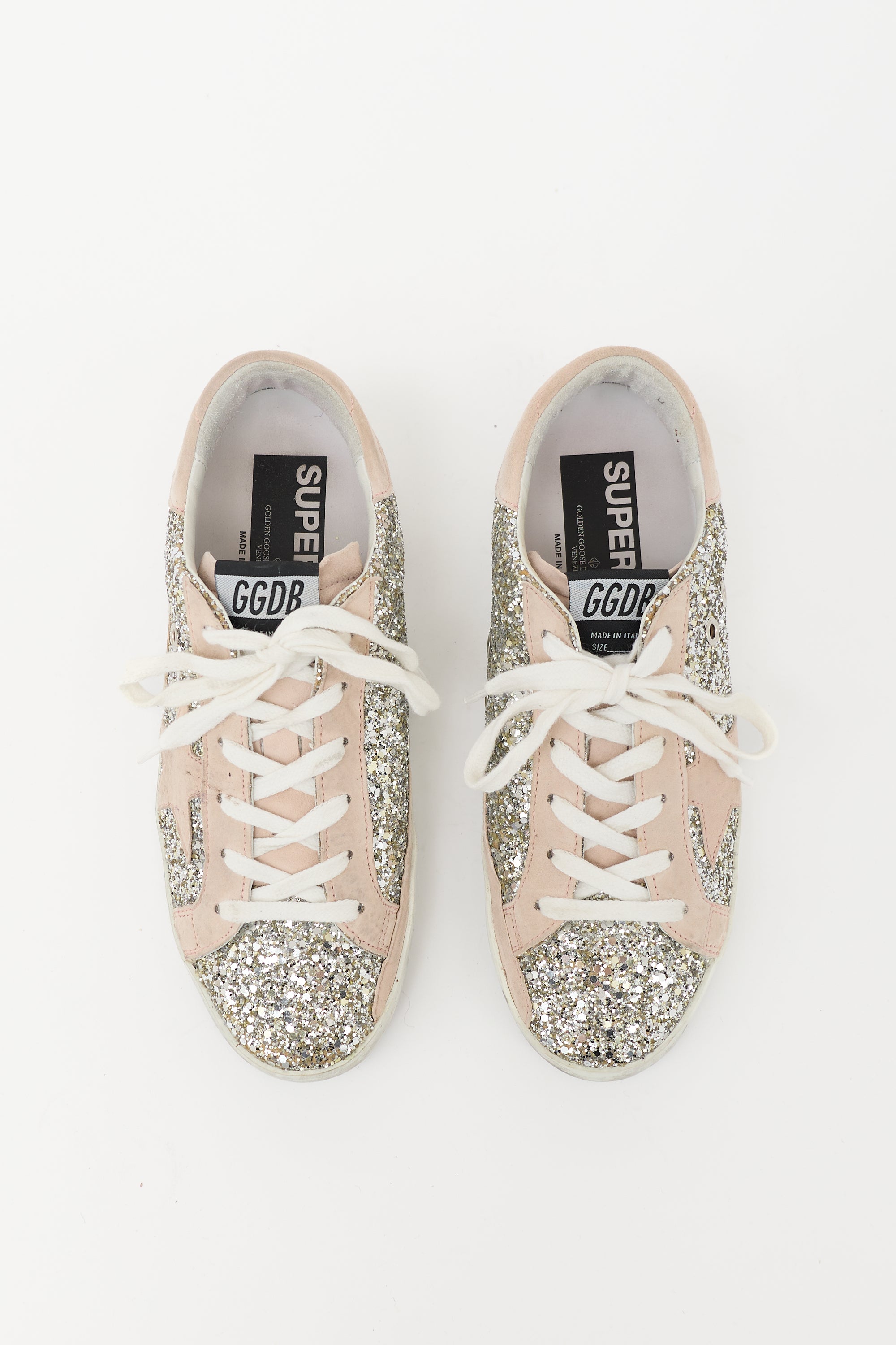 Golden Goose Glitter Super Star Sneaker