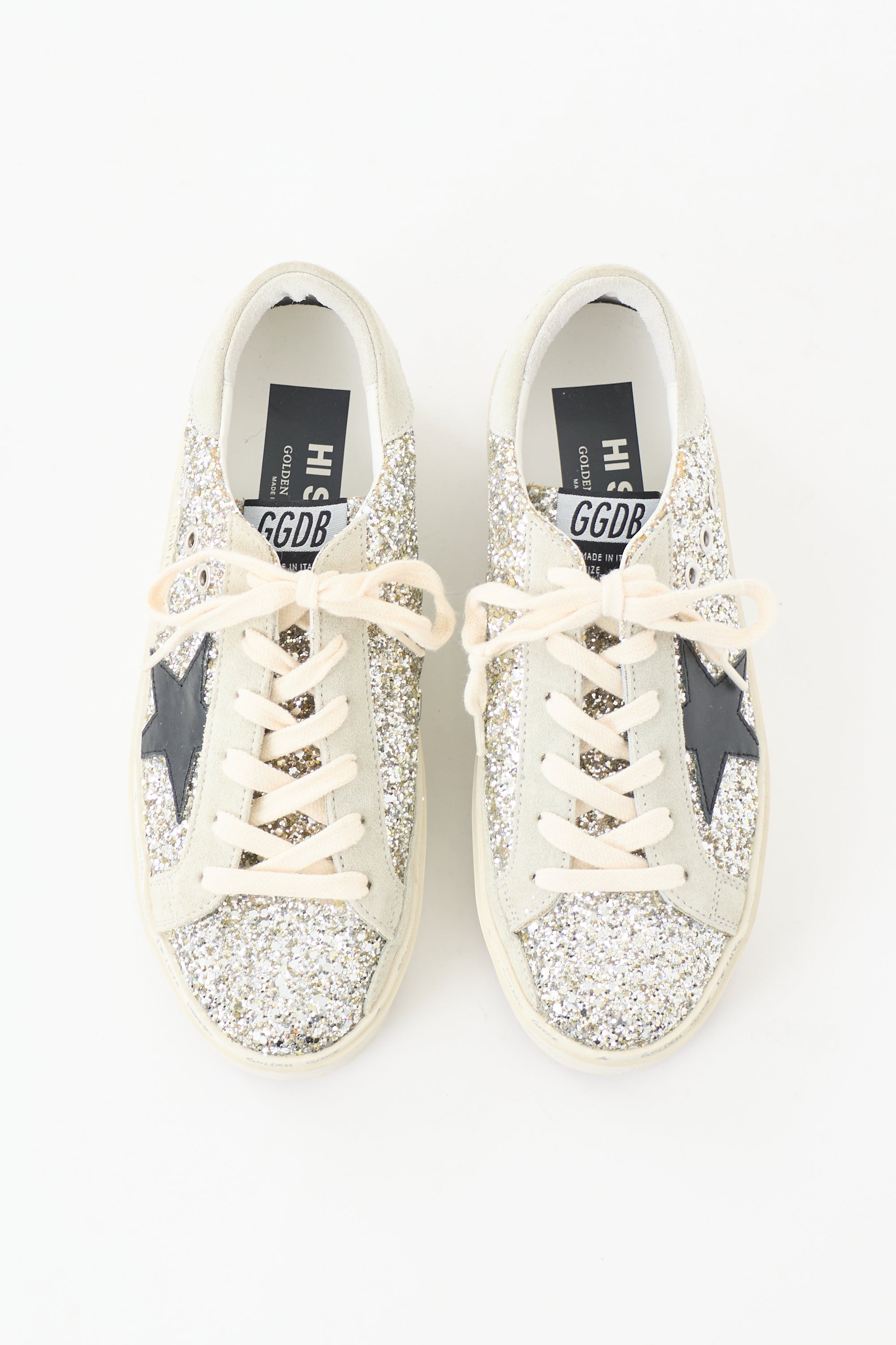 Golden Goose Glitter Hi Star Sneaker