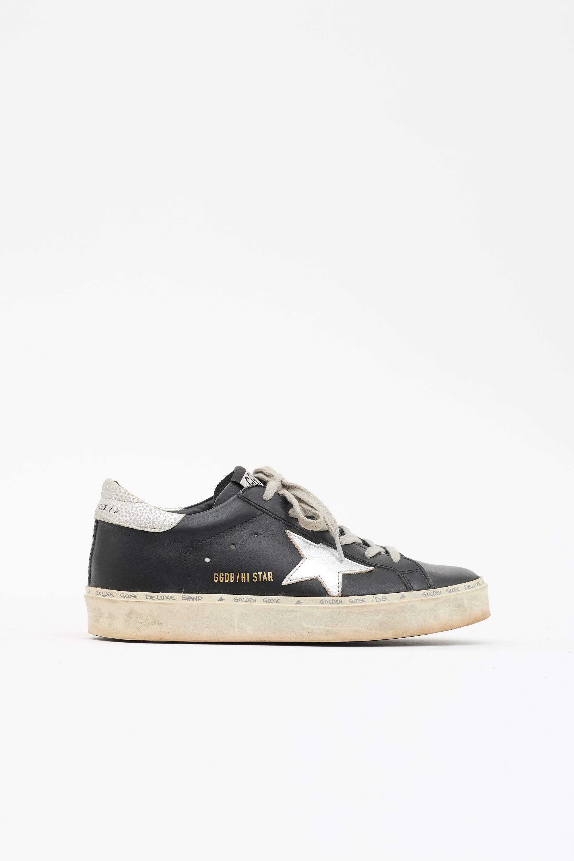Golden Goose Leather Hi Stay Sneaker