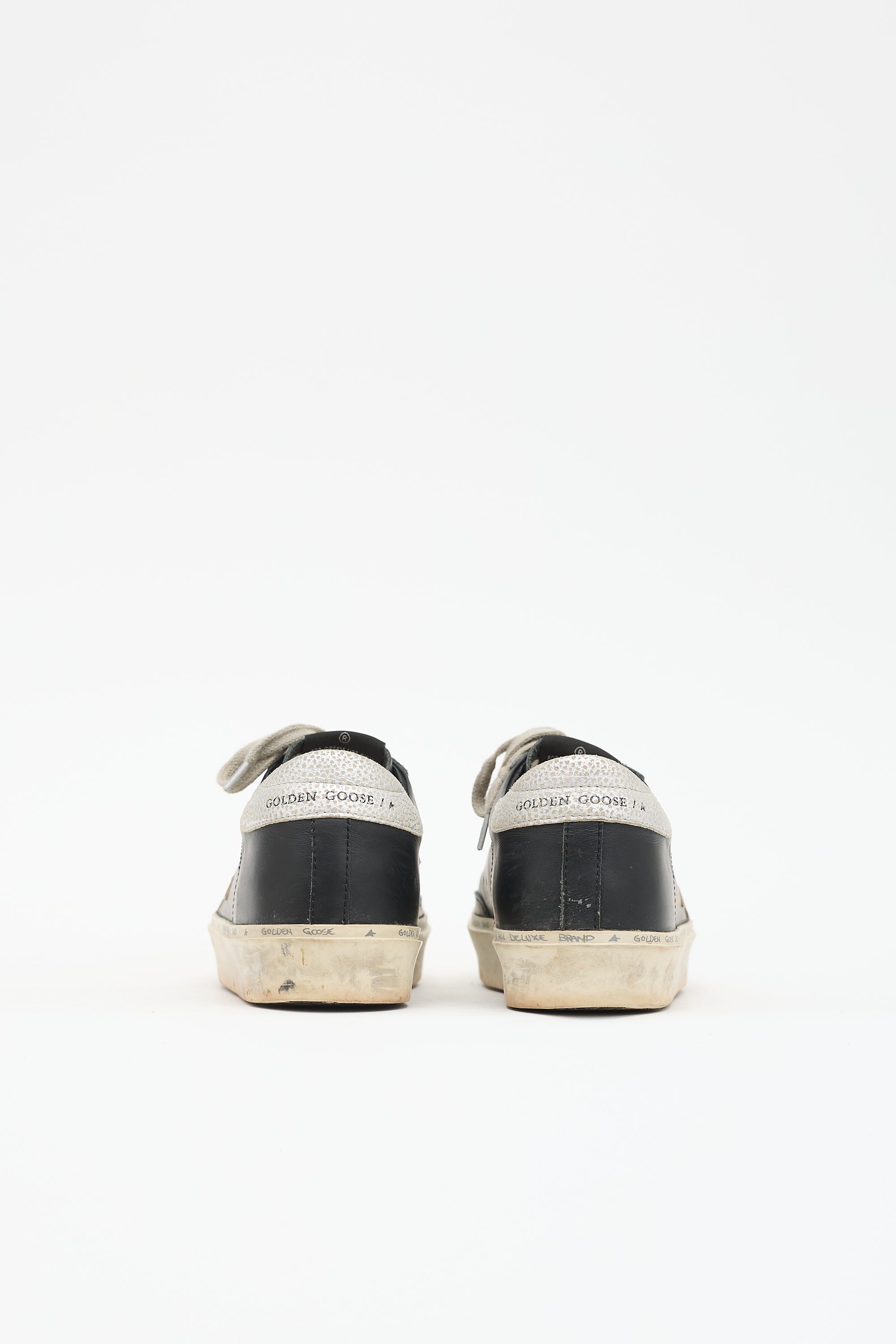 Golden Goose Leather Hi Stay Sneaker