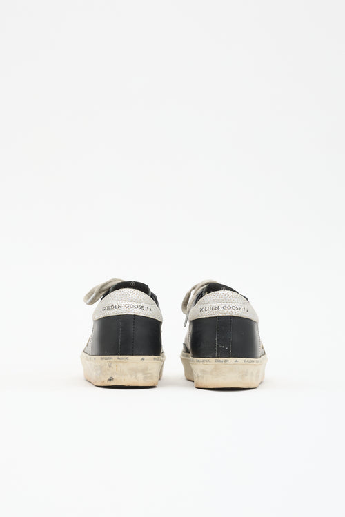 Golden Goose Leather Hi Stay Sneaker