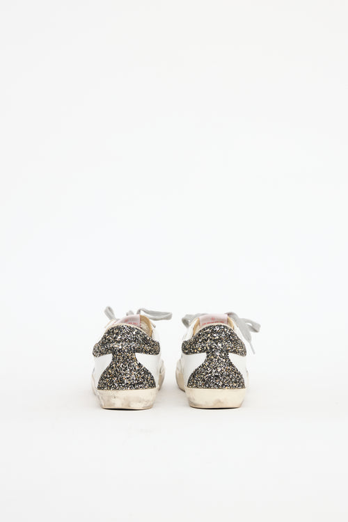 Golden Goose Leather Panelled Superstar Sneaker