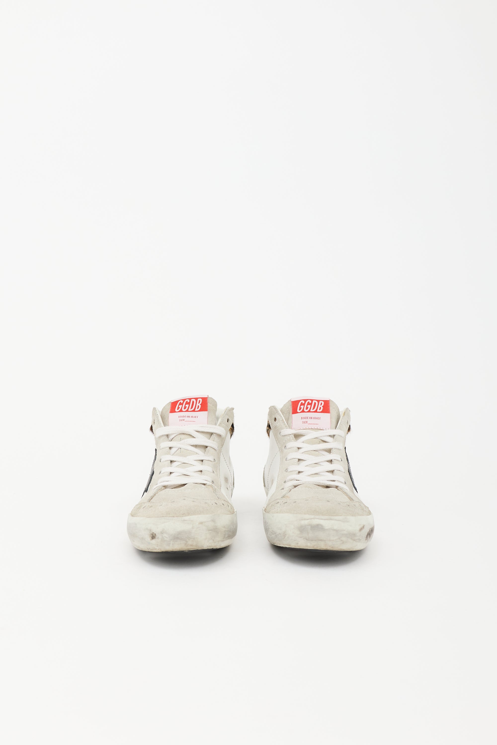Golden Goose Trimmed Mid Star Sneaker