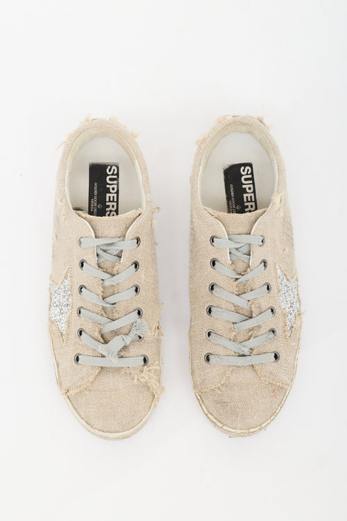 Golden Goose Canvas Super Star Sneaker