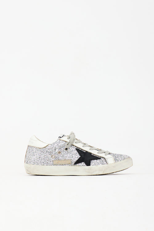 Golden Goose Glitter Super Star Sneaker