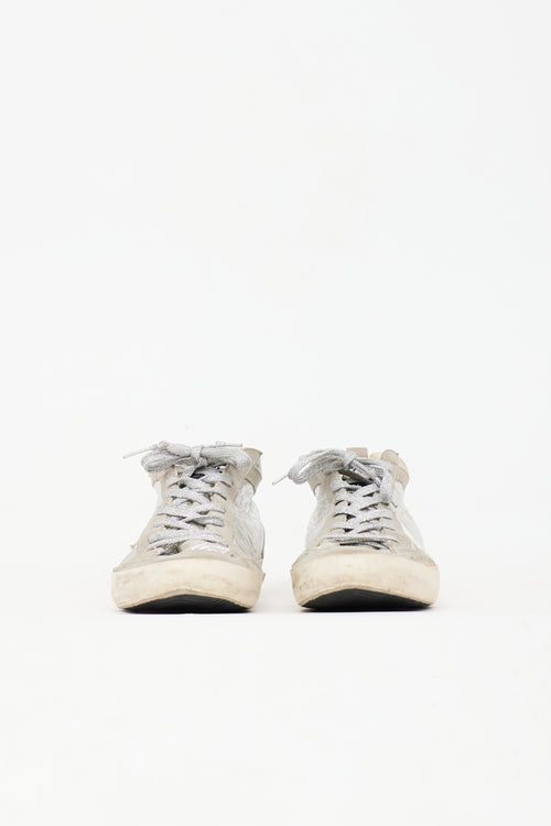 Golden Goose Leather Mid Star Sneaker