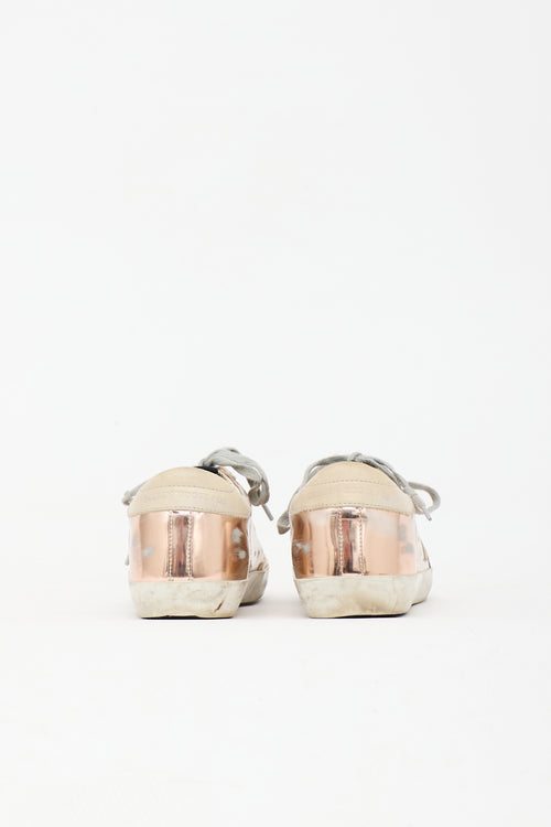 Golden Goose Metallic Super Star Sneaker