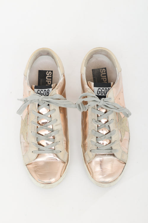 Golden Goose Metallic Super Star Sneaker
