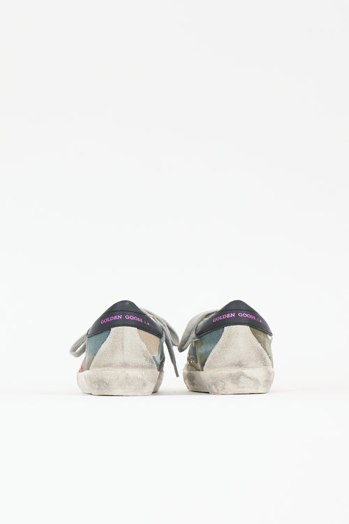 Golden Goose Camo Superstar Sneaker