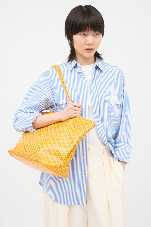 Goyard Goyardine Canvas Artois MM Tote Bag