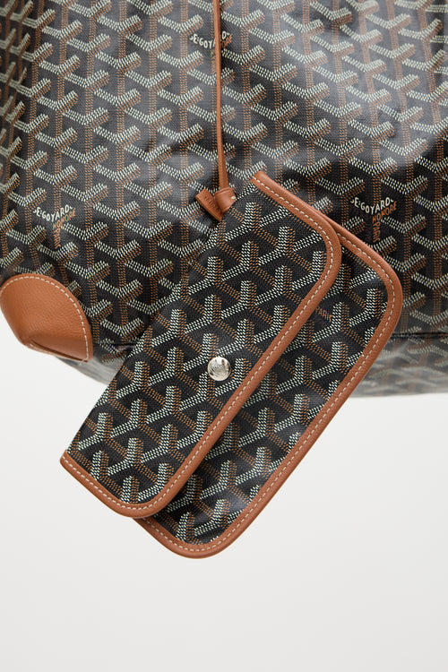 Goyard Goyardine St. Louis PM Tote Bag